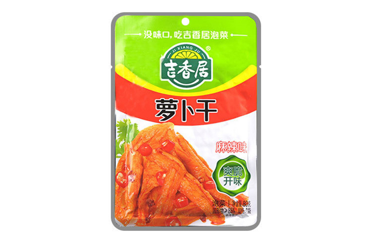 吉香居萝卜干(麻辣味) 80G